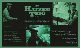 Κυριακή 11/12 Hatzko Trio _ Traditional Jazz Piano Τrio 