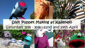 Σάββατο 29.04, Εργαστήρι: Φτιάχνουμε μαλακές κούκλες! Soft puppet making!
